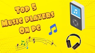 Top 5 Music Player Softwares For PC 2020 [upl. by Ecile]