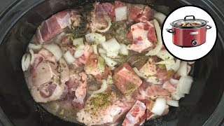 BARBACOA EN OLLA DE COCCIÓN LENTA  ALE DE NAVA [upl. by Mazonson]