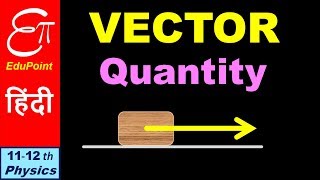 🔴 VECTOR QUANTITY  in HINDI [upl. by Anikram]