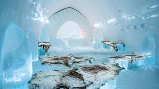 THE AMAZING ICE HOTEL IN SWEDEN Jukkasjärvi [upl. by Wagoner]