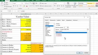 Excel esercizio di cambio valuta [upl. by Fiske541]