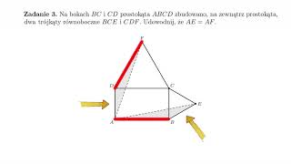 Zadania na dowodzenie w geometrii [upl. by Latoye499]