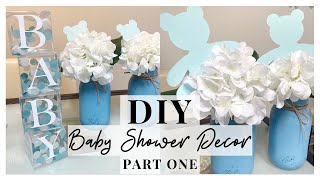 DIY BABY SHOWER PARTY IDEAS Part 1 [upl. by Ahsienad]