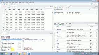 DESCRIPTIVE STATISTICS R SOFTWARE [upl. by Tuorah]