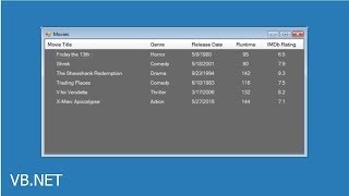 VBNET  Sort listview by any column [upl. by Hanyaz]