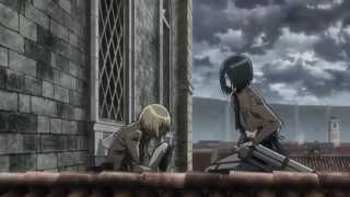 Attack On Titan  Mikasa Finds Out About Erens Death English [upl. by Hubie]