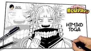 How to draw Himiko Toga from Boku no Hero Academia [upl. by Eizzo]