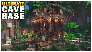 Minecraft Timelapse The Ultimate Cave Base How to Build [upl. by Sigismundo]