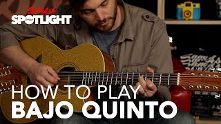 How to Play a Bajo Quinto for Guitar Players  feat Max Baca of H Jimenez [upl. by Ratha]