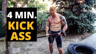 Sledgehammer workout  Burn Fat amp Build Muscle [upl. by Castorina]