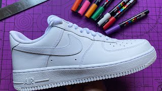 Custom Nike Airforce 1s ✈️ [upl. by Speroni]