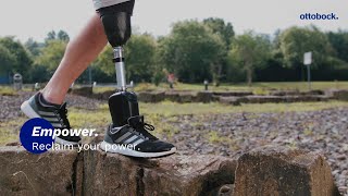 Empower prosthetic foot  Reclaim your power  Ottobock [upl. by Eleonora]