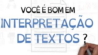 4 Habilidades para INTERPRETAÇÃO DE TEXTOS  Seja Um Estudante Melhor [upl. by Hazeefah]