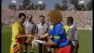 Hagi passes and actions vs Colombia WC 94 [upl. by Luana895]