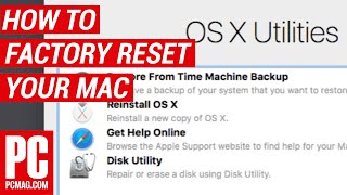 How to Factory Reset a Mac [upl. by Walcoff]