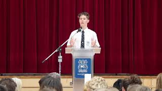 Marymount College School Captains for 2021 Speeches [upl. by Iba833]