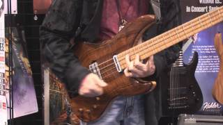 Bassist Terry Law Makes some cool sounds  Using his bass and the Kahler Tremolo [upl. by Yer]