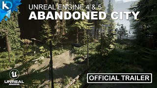 Post Apocalyptic City  Unreal Engine 4 GameDev UE5 [upl. by Nabi]