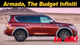 2017 Nissan Armada First Drive Review  In 4K UHD [upl. by Nnyletak]