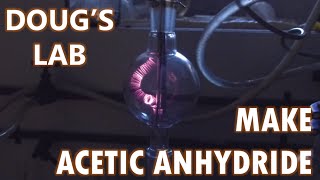 Acetic Anhydride Part 2 Running the Lamp [upl. by Asinet]