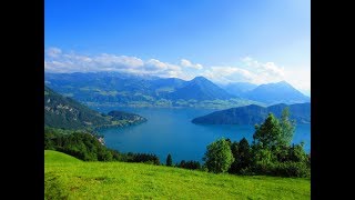 Mount Rigi Switzerland  Day trip from LuzernZurich [upl. by Nannah]