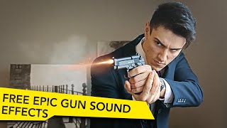 Gunshot Sound Design Free Gun Sound Effects [upl. by Doowle]