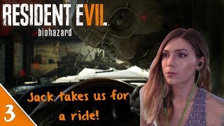 Jack Takes Us For A Ride  Resident Evil 7 Pt 3  Marz Plays [upl. by Nolur234]