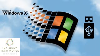 How to Install the USB Driver on Windows 95  InclusiveTechWorld [upl. by Ojytteb]