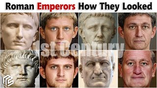 1st Century Roman Emperors  Realistic Face Reconstruction Using AI and Photoshop [upl. by Auvil]