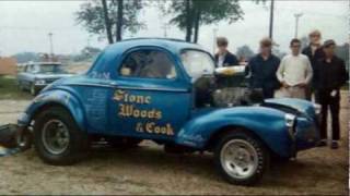 Gassers At 131 Dragway In The 60s [upl. by Cayser]