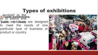 Types of exhibitions [upl. by Ewolram]