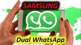 How to Create Dual WhatsApp in SAMSUNG [upl. by Leidag]