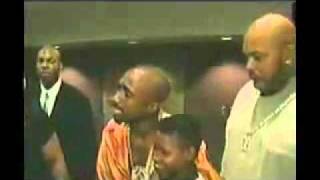 Last Day footage of Tupac Shakur backstage at Mike Tyson fight 96 [upl. by Neerak]