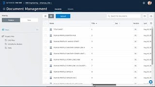 Learning BIM 360 Docs – Pt 1 Touring the Interface [upl. by Enytsuj]