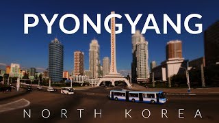 Peculiar Pyongyang  North Korea DPRK 4k Time lapse Tilt shift [upl. by Nomolos]