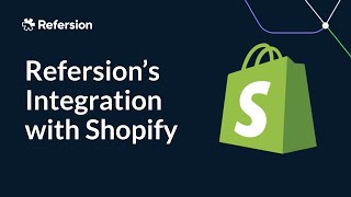 Refersions Integration with Shopify [upl. by Rodablas541]