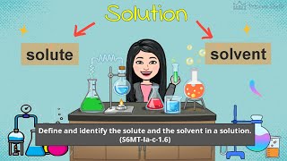 Solution  Solute and Solvent [upl. by Novar]