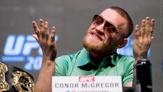 Conor McGregor vs Nate Diaz 2 Press Conference [upl. by Anailil]