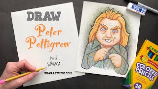 How to draw Peter Pettigrew [upl. by Massimo520]