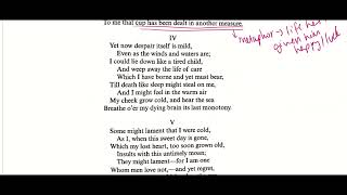 Stanzas Written In Dejection Near Naples  Percy Shelley CIE Poetry Literature Analysis [upl. by Aciraj331]