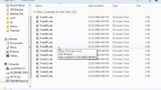 How to play audio CD with windows media player [upl. by Nilya756]