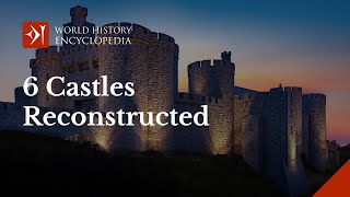 Six English Scottish Welsh and Irish Castles Reconstructed [upl. by Anegal480]