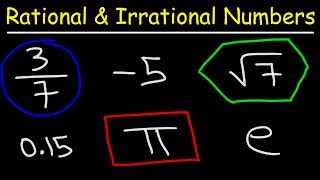 Rational and Irrational Numbers [upl. by Elwin697]