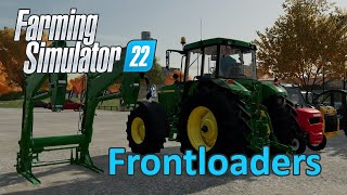 Farming Simulator 22 Tutorial  Frontloaders [upl. by Ainegul]