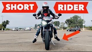 Motorcycles and Short Riders  Tips and Tricks For Short People [upl. by Yoko404]