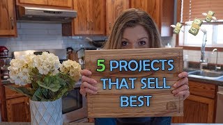 5 Projects That You Can Sell  Woodworking Business [upl. by Grete]