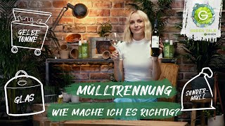 Garnier Green Talk 4 – Mülltrennung mit 18 Tipps von Janin Ullmann [upl. by Eceeryt]