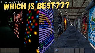 Rust All Garage Door Skins w Glow in the Dark Skins at Night2020 🔥 [upl. by Irek]