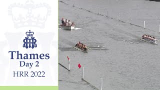 UK Armed Forces RC v Thames RC B  Thames  Henley 2022 Day 2 [upl. by Pollie351]