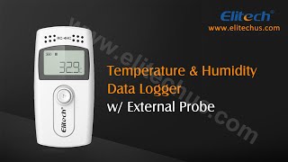 How to Use Elitech RC4 amp RC4HC Temperature Data Logger [upl. by Marcella]